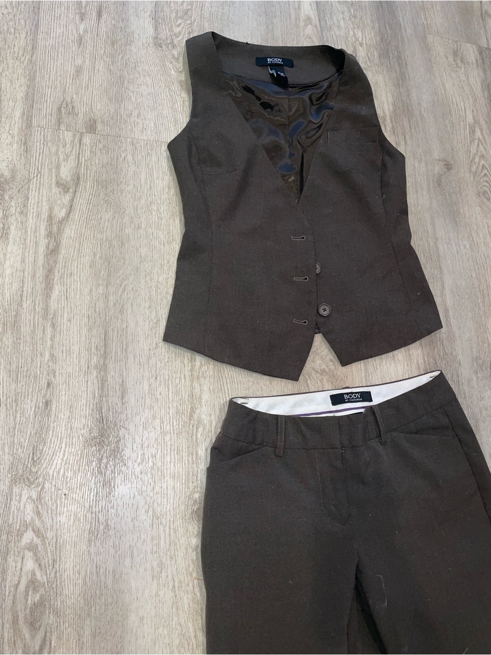 Brown Victoria Secret suit set
